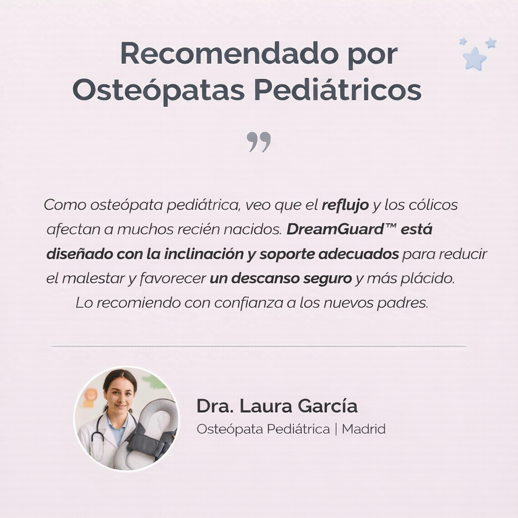 DreamGuard™| Adiós al reflujo. Adiós al miedo nocturno